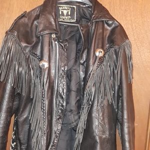 Men's leather jacket